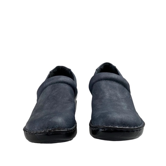 b.o.c. Shoes - b.o.c. Blue Mules Comfortable Slip-Ons